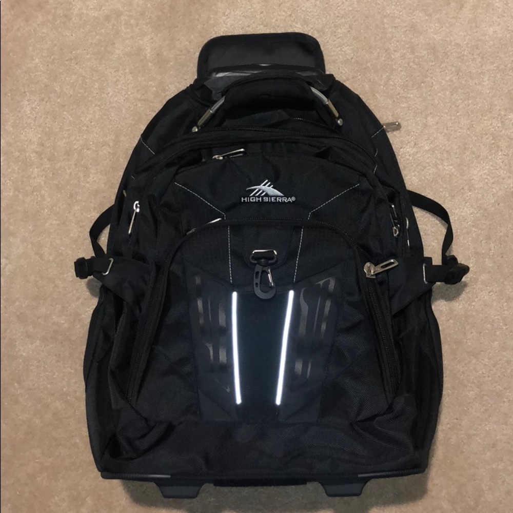 Highly Functional High Sierra Rolling Backpack